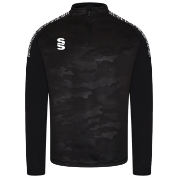Camo Performance Top - Navy