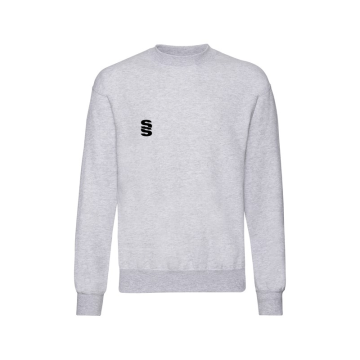 Set in Sleeve Sweatshirt Grey